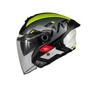 Mt Helmets Cosmo Sv Silence Open Face Helmet Grey XS