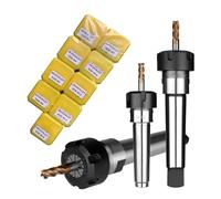MT ER MTA MTB MT2 MT3 MT4 Morse Taper ER25 Collet Chuck Tool Holder with ER25 Collet Set CNC Tool Holder Machine Center Tools(ER25-15PCS,MTA2-ER25)