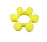 MT Flexible Coupling Buffer - Plum Blossom Rubber Ring Hexagonal Coupling Element for Sports - Polyurethane(64x140x30mm)