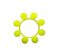 MT Flexible Coupling Buffer - Plum Blossom Rubber Ring Hexagonal Coupling Element for Sports - Polyurethane(100x198x35mm)