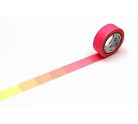 mt 'Fluorescent Gradation Pink x Yellow' - Washi Masking Tape 15mm x 7m - 1 roll