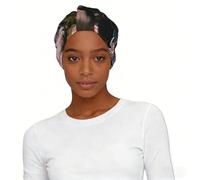 Mt. Fuji in early spring Elastic Headscarf Hat - Soft Breathable Polyester Turban Non Slip Sleep Cap for Daily Use