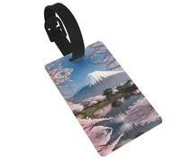 Mt. Fuji in Early Spring Luggage Tag - Essential for Travelers - Suitable for Travel Bags and Suitcases