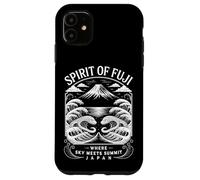Mt Fuji Spirit Japan Hokusai Waves Japanese Souvenir Case for iPhone 11