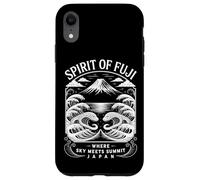 Mt Fuji Spirit Japan Hokusai Waves Japanese Souvenir Case for iPhone XR