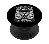 Mt Fuji Spirit Japan Hokusai Waves Japanese Souvenir PopSockets Adhesive PopGrip