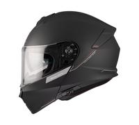 MT Genesis Flip Up Motorcycle Crash Helmet Modular Motorbike Lid Black White DVS