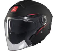 Mt Helmets Cosmo Sv Open Face Helmet Black XS