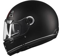 MT Jarama SV Retro Motorcycle Motorbike Full Face Helmet - Matt Black