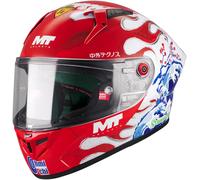 MT KRE+ S YAMANAKA Integralhelm rot-weiss A5 M