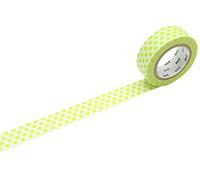 mt Masking Tape 1P "Dot Lime" Washi Masking Tape - Lime