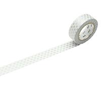 mt Masking Tape 1P "Dot Silver" Washi Masking Tape - Silver