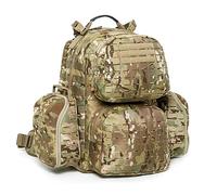MT Military MOLLE 2 Medium Rucksack, Army Tactical Large Backpack, 3 Days Assault Pack, Multicam