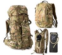 MT Military Surplus New Gen ILBE Rucksack Large Outdoor Army Bergen Full Assembly Laser Cutting Tactical Backpack Multicam