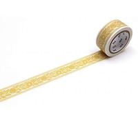 mt Morris & Co. 'Orange Border' Washi Masking Tape 20mm x 7m - 1 roll