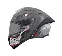 MT Motorcycle Helmet ECE 22.06 - Full Face - MT Targo S Toby C1 Matt Grey M