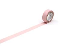 MT Products Scarlet Washi Masking Tape - 1 Roll - 15mm x 7m, Pink
