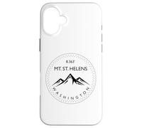 Mt. St. Helens Washington Mountaineering Hiking Climber Case for iPhone 16 Plus