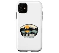 Mt St Helens Washington, WA Vacation Souvenir Case for iPhone 11
