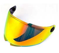 MT Stinger 2.0, Braker Motorcycle Helmet Visor, Dark Smoke, Iridium, Gold, Mirrored, Clear Options (Gold)
