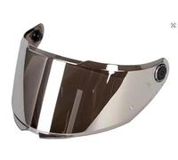 MT Stinger 2.0, Braker Motorcycle Helmet Visor, Dark Smoke, Iridium, Gold, Mirrored, Clear Options (Mirrored)