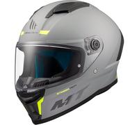 MT Stinger 2.0 Motorcycle Helmet Titanium Grey (M)