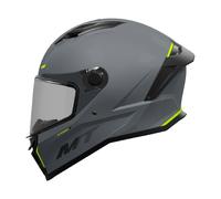 MT Stinger 2.0 Motorcycle Helmet Titanium Grey (S)
