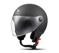 Mt Helmets Street S Solid Open Face Helmet Black M unisex