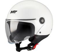 MT STREET S PURE Jethelm glanz weiss A0 S