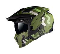 MT streetfighter Full Face Dual Sports Motorcycle Motorbike MX Road Crash Helmet