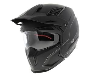 MT Streetfighter S SV helm mat zwart (Full Black Edition) (M)