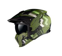 MT streetfighter Full Face Dual Sports Motorcycle Motorbike MX Road Crash Helmet