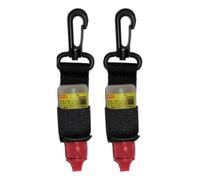 Mt. Sun Gear - Dry Fly Fishing Floatant Caddy Holder, Floatant Bottle Holder, Attach to Fishing Vest, (2)