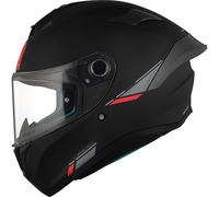 Mobile Technology Full-Face Helmet Targo S ECE-22.06 Pinlock Ready Matt Black