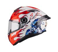 MT TARGO S YAMANAKA Integralhelm rot-weiss-blau A5 M