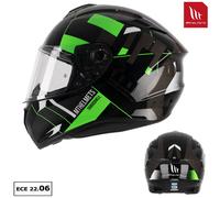 MT Targo Veneris Full Face Lightweight Motorcycle Scooter Helmet Pinlock Ready