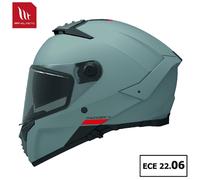 MT Thunder 4 Plain Motorcycle Motorbike Helmet Full Face Motorbike Crash Lid