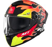 MT THUNDER 4 SV YAMANAKA matt rot-orange-gelb XXL