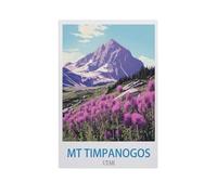 Mt Timpanogos Utah，Puzzle 1000 Pieces Wood Puzzle Adult Children'S Educational Toy Family Decompression Game（75x50cm）-GD68