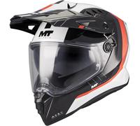 MT TRACK SV NOMAD Integralhelm schwarz-weiss-rot A15 M