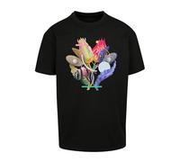 MT Upscale Men's Coral Oversize tee T-Shirt, Black, M