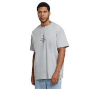 MT Upscale Men's Justice Oversize Tee T-Shirt, Lightasphalt, 5XL