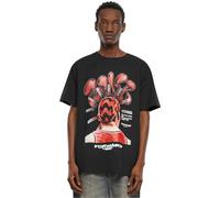 Mister Tee Men's T-Shirt Power Foward 2.0 Oversize Tee, 100% Cotton, Black, XL