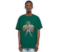 MT Upscale Men's Mister Upscale T-Shirt Greatest Heavy Oversize Tee, 100% Cotton, Green, L