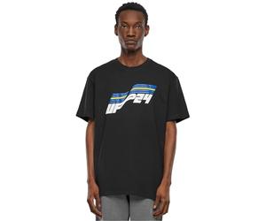MT Upscale Men's Mister Upscale Up24 Heavy Oversize Tee T-Shirt, 100% Cotton, Black, M