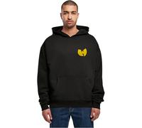 MT Upscale Men's Mt2106-wu Tang Loves Ny Heavy Oversize Hoody Sweatshirt, Black, 4XL