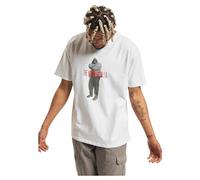 MT Upscale Men's Mt2107-biggie Smalls Concrete Oversize Tee T-Shirt, White, M