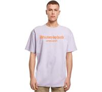 MT Upscale Men's Mt2873-Hustle Oversize Tee T-Shirt, Fliederfarben, XL
