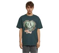 MT Upscale Men's Mt3008-sad Boy Heavy Oversize Tee T-Shirt, Bottle Green, M