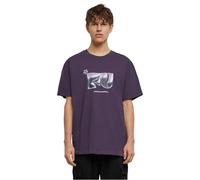 MT Upscale Men's Mt3019-fu Heavy Oversize Tee T-Shirt, purplenight, M